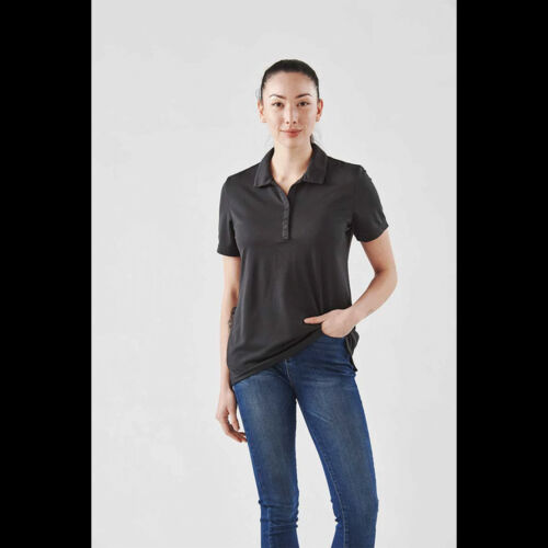 WOMEN'S TREELINE H2X-DRY SHORT SLEEVE POLO Thumbnail