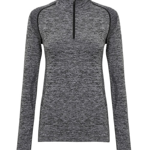 Women's TriDri® seamless '3D fit' multi-sport performance zip top Thumbnail