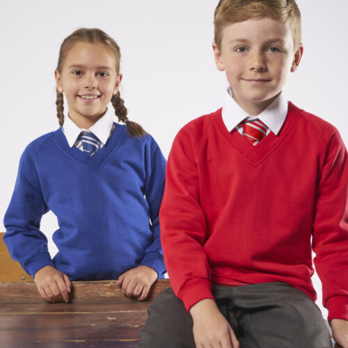 Kids Coloursure™ v-neck sweatshirt Thumbnail