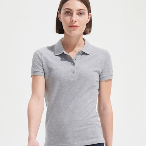 SOL'S Ladies People Cotton Piqué Polo Shirt Thumbnail