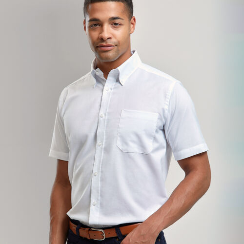 Premier Signature Short Sleeve Oxford Shirt Thumbnail