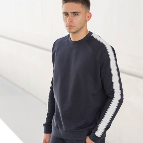 SF Unisex Contrast Raglan Sweatshirt Thumbnail